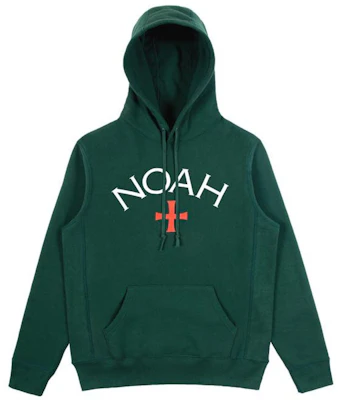 NOAH コアロゴフーディー フォレストグリーン ユニセックス - 快適で通気性抜群。 NOAH-SS18-017 Buy NOAH コアロゴフーディー フォレストグリーン ユニセックス - 快適で通気性抜群。 NOAH-SS18-017