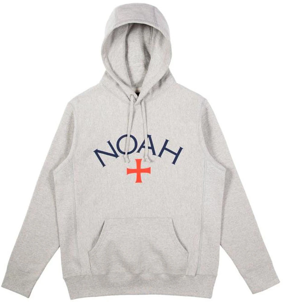 noah-core-logo-hoodie-heather-grey-pullover-unisex-sweatshirt-light-grey-noah-ss-18-011