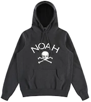 NOAH Cross Skull Pullover Hoodie Unisex Carbon Gray SS2FW19CHH NOAH Cross Skull Pullover Hoodie Unisex Carbon Gray SS2FW19CHH