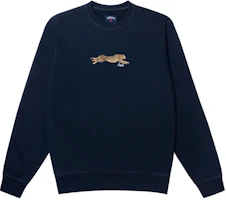 NOAH Embroidered Leopard Graphic Crewneck Sweatshirt Unisex SS5FW20 NOAH Embroidered Leopard Graphic Crewneck Sweatshirt Unisex SS5FW20