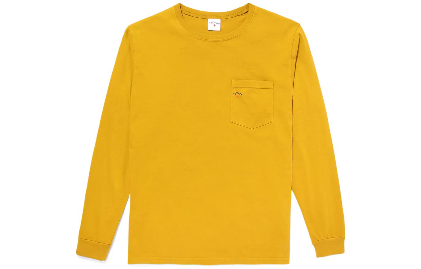 NOAH FW22 Plain Patch Pocket Crewneck Long Sleeve Sweatshirt Men NO102