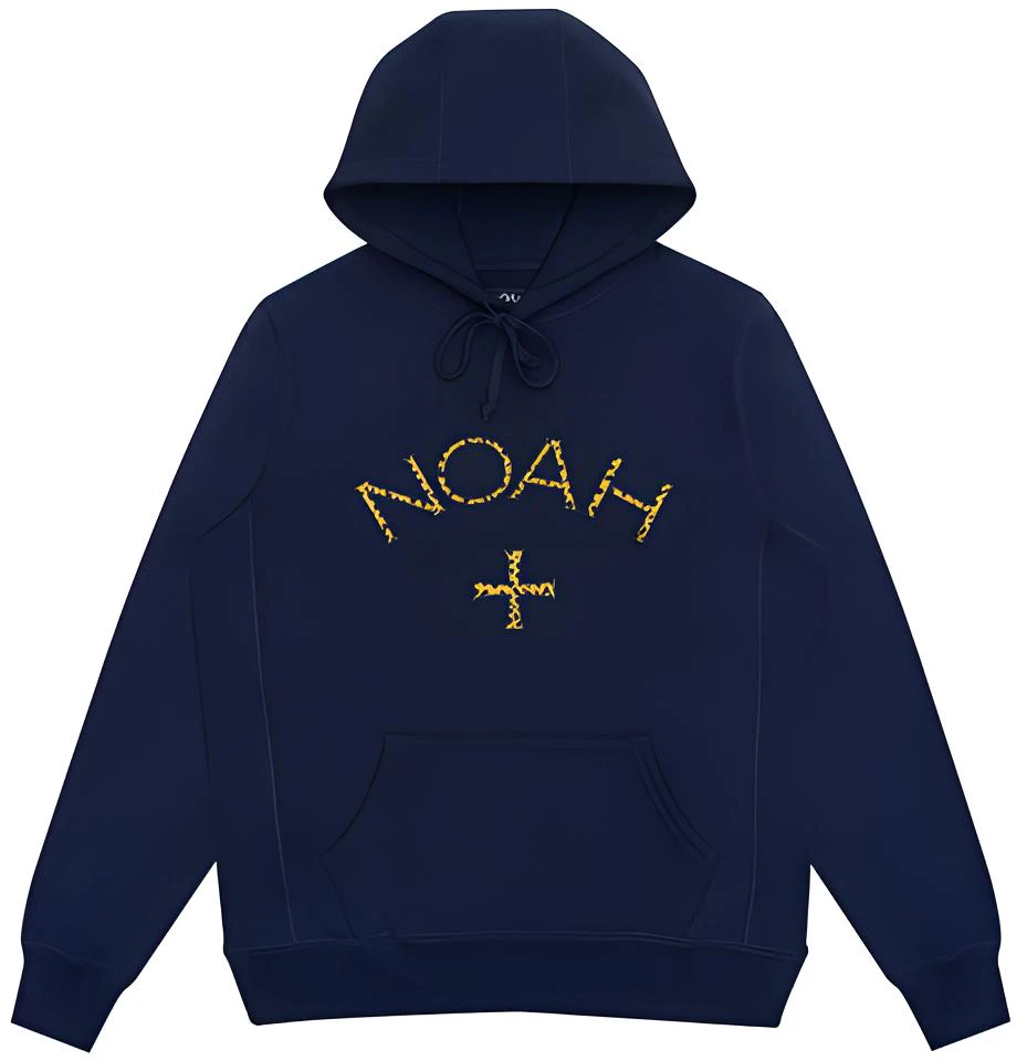 noah-leopard-print-logo-sweatshirt-unisex-deep-blue-cheetahcore-2-evening-blue