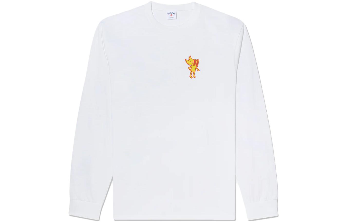 NOAH Letter Graphic Print Crewneck Long Sleeve Sweatshirt T127SS23