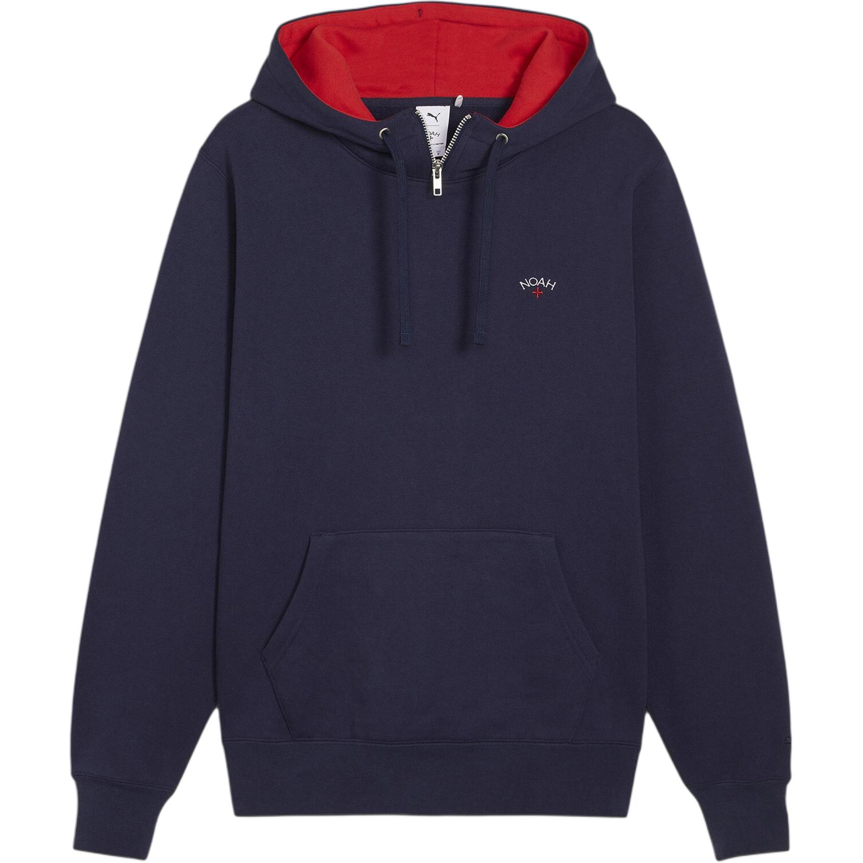 NOAH Navy Blue Casual Commuter Pullover Sweatshirt Unisex Long Sleeve 623858-06