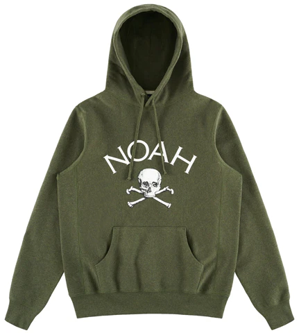 noah-nyc-jolly-roger-hoodie-olive-heather-cross-skull-unisex-olive-green-ss-2-fw-19-olh