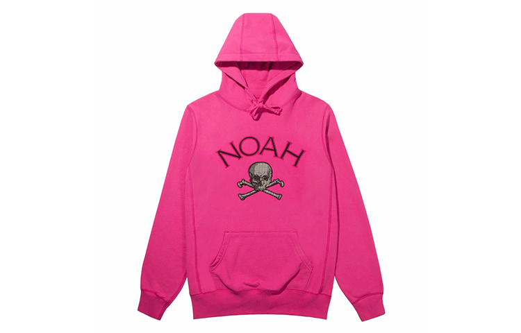 NOAH Purple Skull Oversized Hoodie Unisex SS17FW20--PURPLE