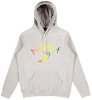 NOAH Rainbow Logo Hoodie Gray () SS5SS18GRY NOAH Rainbow Logo Hoodie Gray () SS5SS18GRY