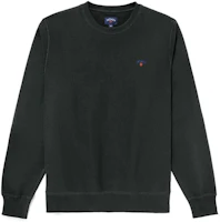 NOAH Solid Color Embroidered Logo Pullover Crewneck Sweatshirt Black () NO65 NOAH Solid Color Embroidered Logo Pullover Crewneck Sweatshirt Black () NO65
