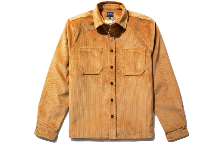 NOAH Solid Corduroy Collared Jacket S018FW21