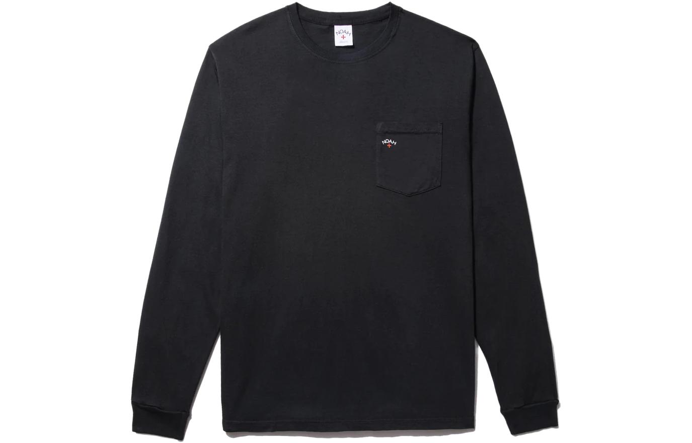 NOAH SS23 Solid Color Long Sleeve Pocket Sweatshirt PT2NOAH