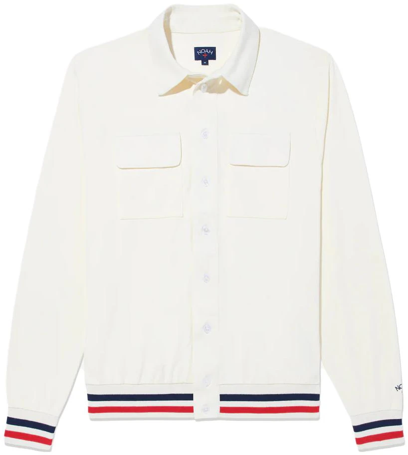 noah-ss-23-striped-button-up-long-sleeve-jacket-with-collar-kn-088-ss-23