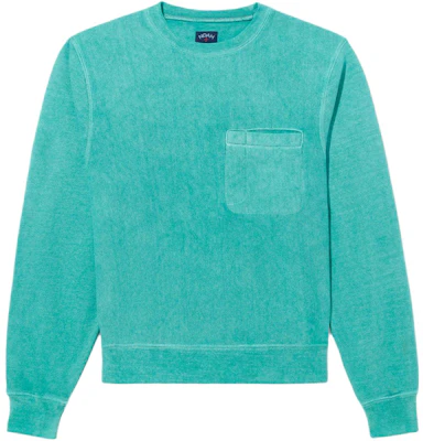 NOAH SS24 Crewneck Sweatshirt Lengan Panjang Teal Unisex dengan Poket Dada. SS140SS24SFM Buy NOAH SS24 Crewneck Sweatshirt Lengan Panjang Teal Unisex dengan Poket Dada. SS140SS24SFM