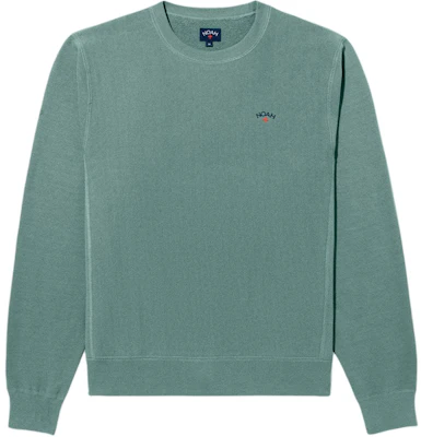 NOAH SS24 ロゴ刺繍クルーネックスウェット ジャングルグリーン ユニセックス SS148SS24JGN Buy NOAH SS24 ロゴ刺繍クルーネックスウェット ジャングルグリーン ユニセックス SS148SS24JGN