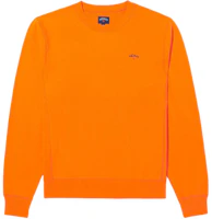 NOAH SS24 Logo Embroidered Crewneck Sweatshirt Unisex Orange SS148SS24FLM NOAH SS24 Logo Embroidered Crewneck Sweatshirt Unisex Orange SS148SS24FLM