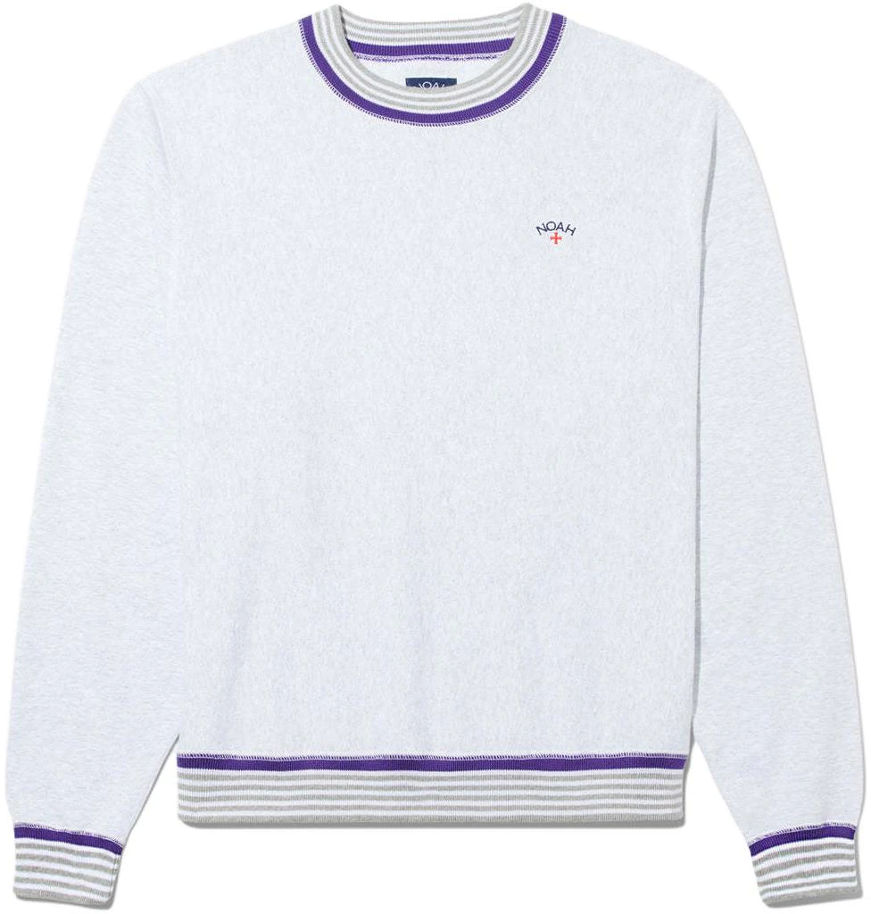 noah-ss-24-striped-crewneck-pullover-sweatshirt-unisex-white-ss-143-ss-24-ash
