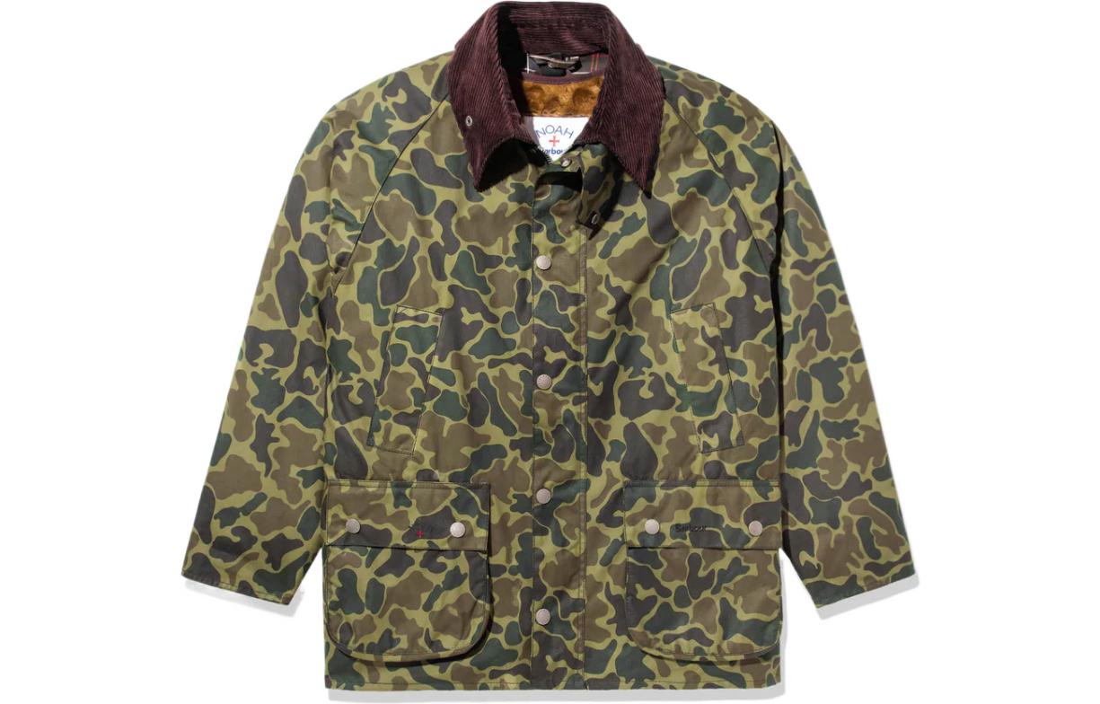 NOAH Unisex Raglan Sleeve Button-Up Long-Sleeve Jacket OW019FW22