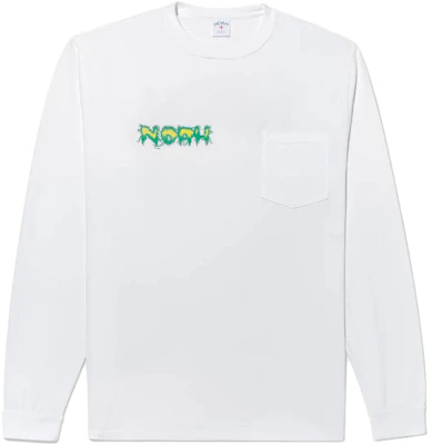 NOAH White Crewneck Sweatshirt with Letter Print for Men PTO022SS23WHT Buy NOAH White Crewneck Sweatshirt with Letter Print for Men PTO022SS23WHT