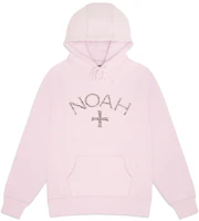NOAH x Barbour Zebra Cross Logo Pullover Hoodie Unisex Pink SS9SS21-ORCHID NOAH x Barbour Zebra Cross Logo Pullover Hoodie Unisex Pink SS9SS21-ORCHID