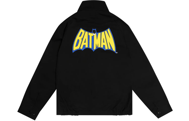 NOAH x Batman Black Logo Tag Jacket Unisex Collaboration. J15FW20