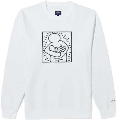 NOAH x 基思·哈林联名款潮流图案圆领卫衣 男女款 SS144FW23HGY Buy NOAH x 基思·哈林联名款潮流图案圆领卫衣 男女款 SS144FW23HGY