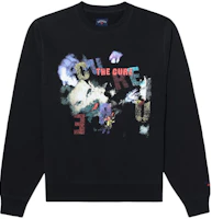 NOAH x The Cure Collab Unisex Black Pullover Printed Long Sleeve Sweatshirt SS157FW23BLK NOAH x The Cure Collab Unisex Black Pullover Printed Long Sleeve Sweatshirt SS157FW23BLK