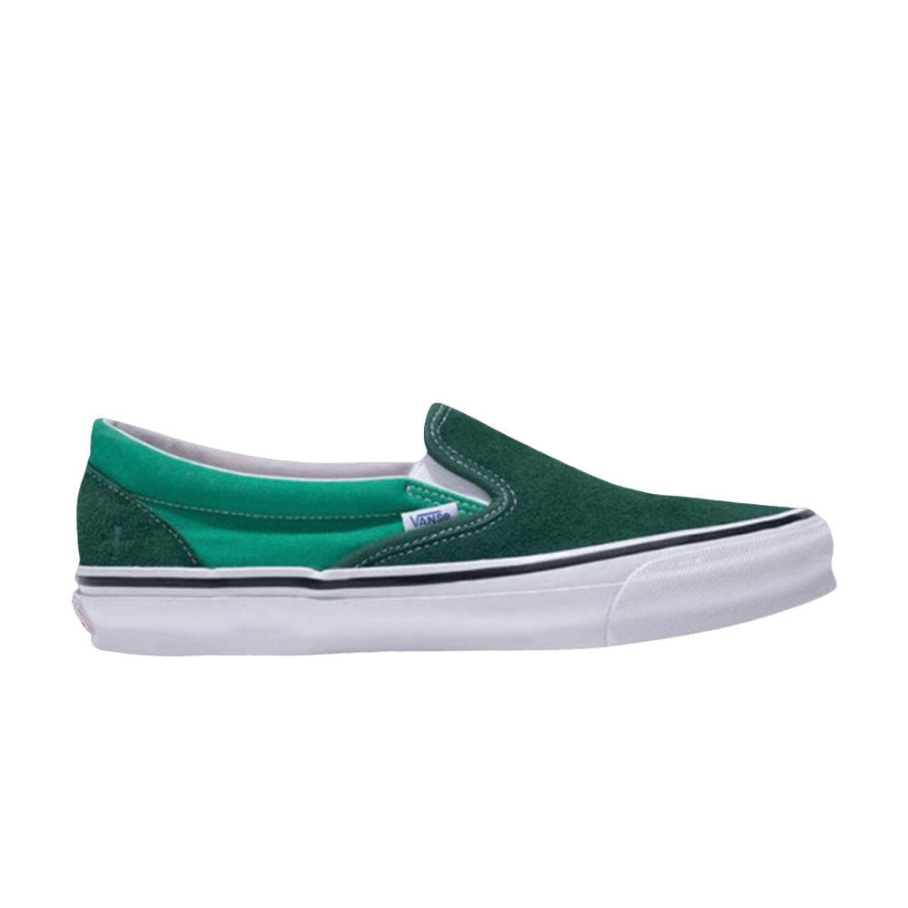Noah x Vans OG Classic Slip-On LX 'Green' VN0A32QNGRN
