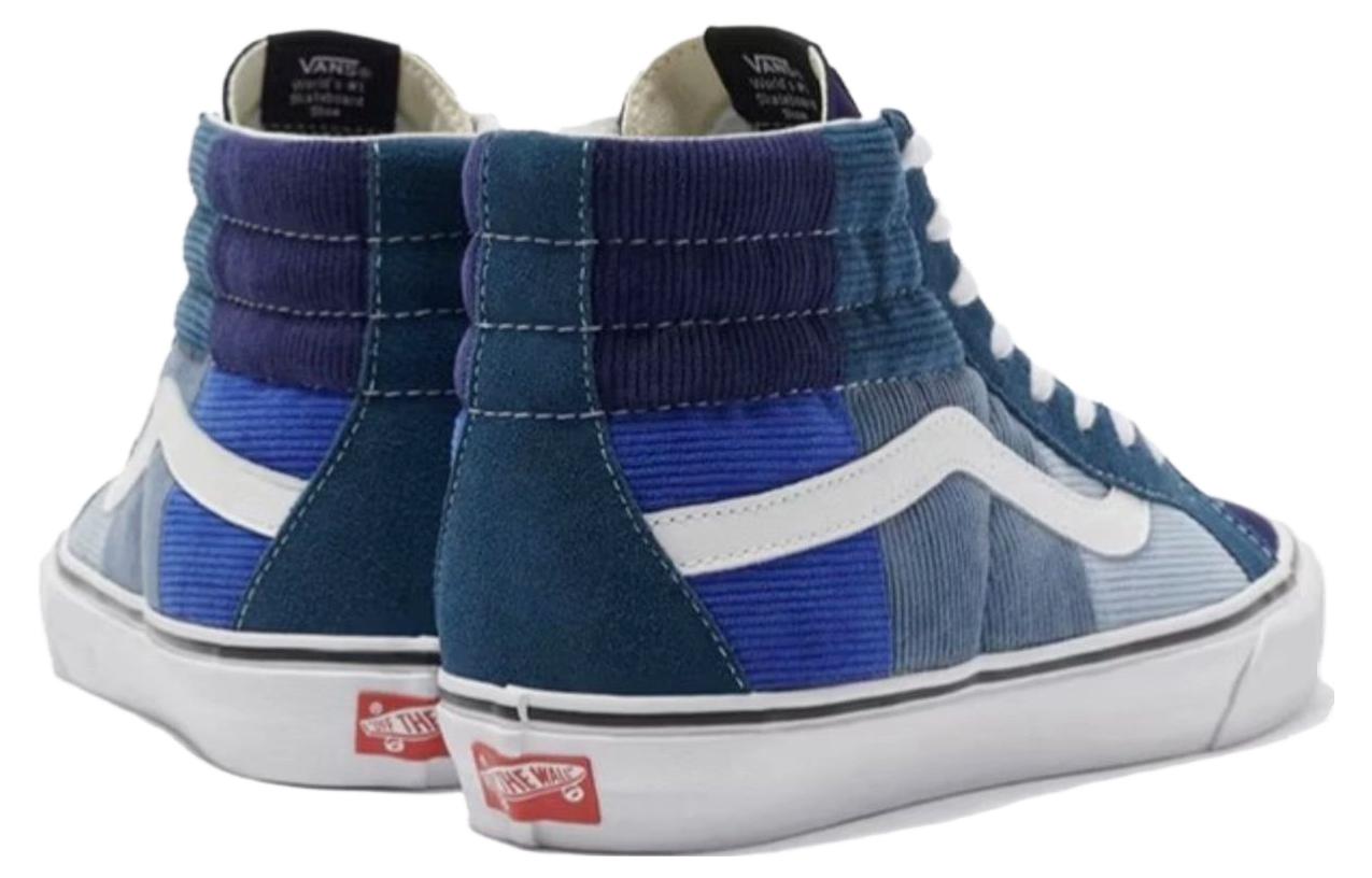 Shop 반스 x 노아 스케이트-하이 "블루" 패치워크 (47 characters) VN000CB7BLU