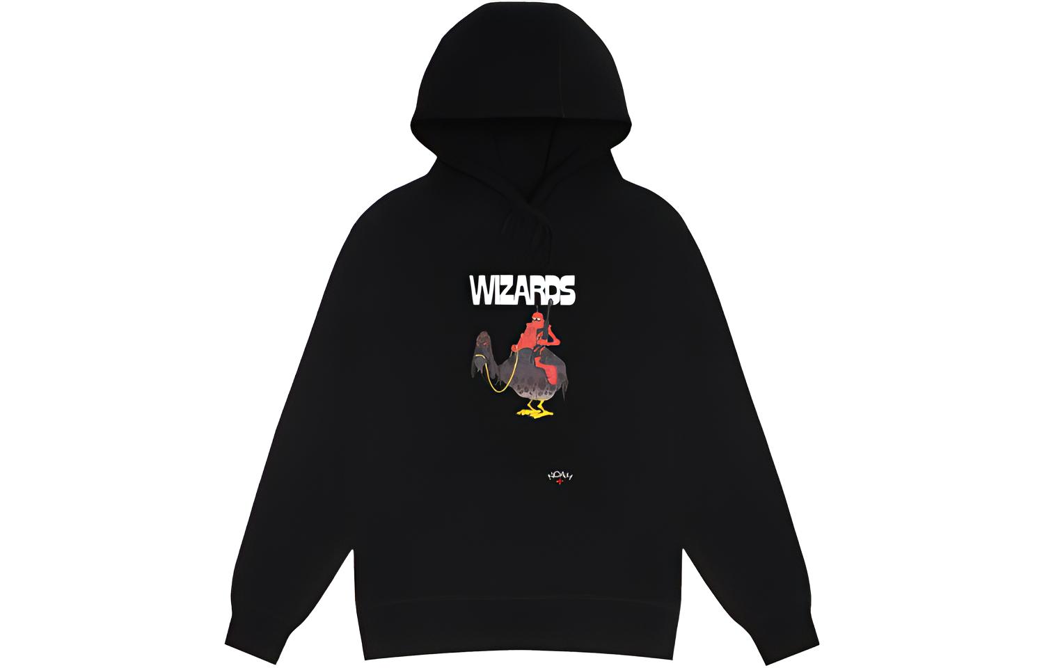 NOAH x Wizards Movie Poster Hoodie Unisex Black SS16SS21-BLACK