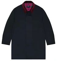 NOAH Yphoon Typhoon Blue Twill Jacket Unisex Loose Fit J4SS21-NAVY NOAH Yphoon Typhoon Blue Twill Jacket Unisex Loose Fit J4SS21-NAVY