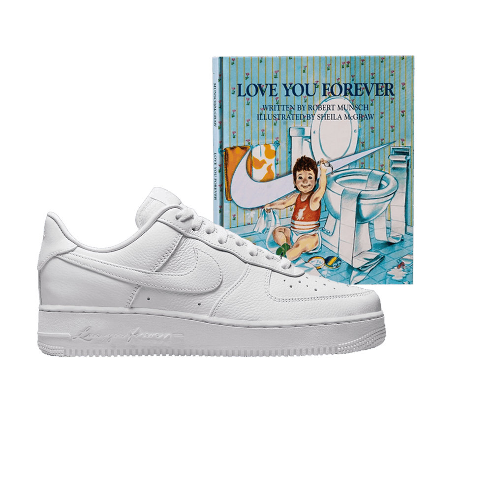 Buy NOCTA x Nike Air Force 1 Low 'Certified Lover Boy' con el libro Love You Forever CZ8065-100-LYF-BOOK