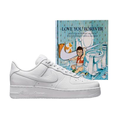 NOCTA Nike Air Force 1 Low 'Certified Lover Boy' With Love You Forever Book