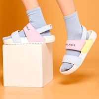 Noritake x New Balance 畫家聯名 運動涼鞋 男女款 藍粉黃 6