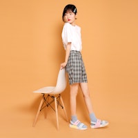 Noritake x New Balance 畫家聯名 運動涼鞋 男女款 藍粉黃 1