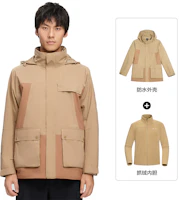 NORTHLAND 3-in-1 Waterproof Windproof Hooded Outdoor Jacket NWJCH5621E NORTHLAND 3-in-1 Waterproof Windproof Hooded Outdoor Jacket NWJCH5621E