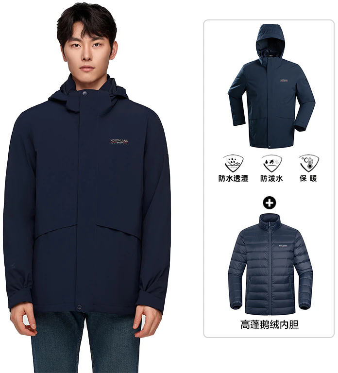 northland-outdoor-3-in-1-waterproof-windproof-hiking-jacket-with-down-liner-nwjdt-5811-s
