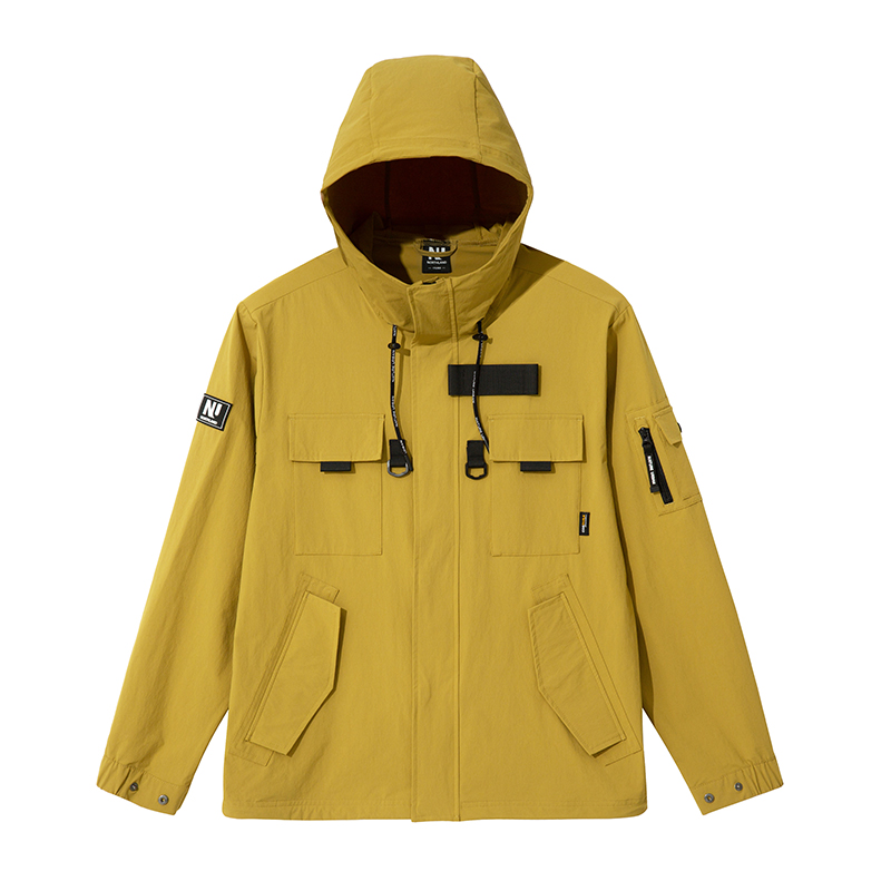 NORTHLAND Outdoor Hooded Jacket - Water-Resistant, Windproof, Breathable. NCODN5103S