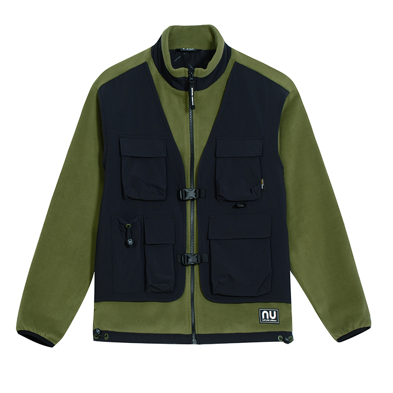 NORTHLAND Outdoor Jacket - Water-Resistant, Warm, Multi-Pocket, Solid Color. NFTCN5609S