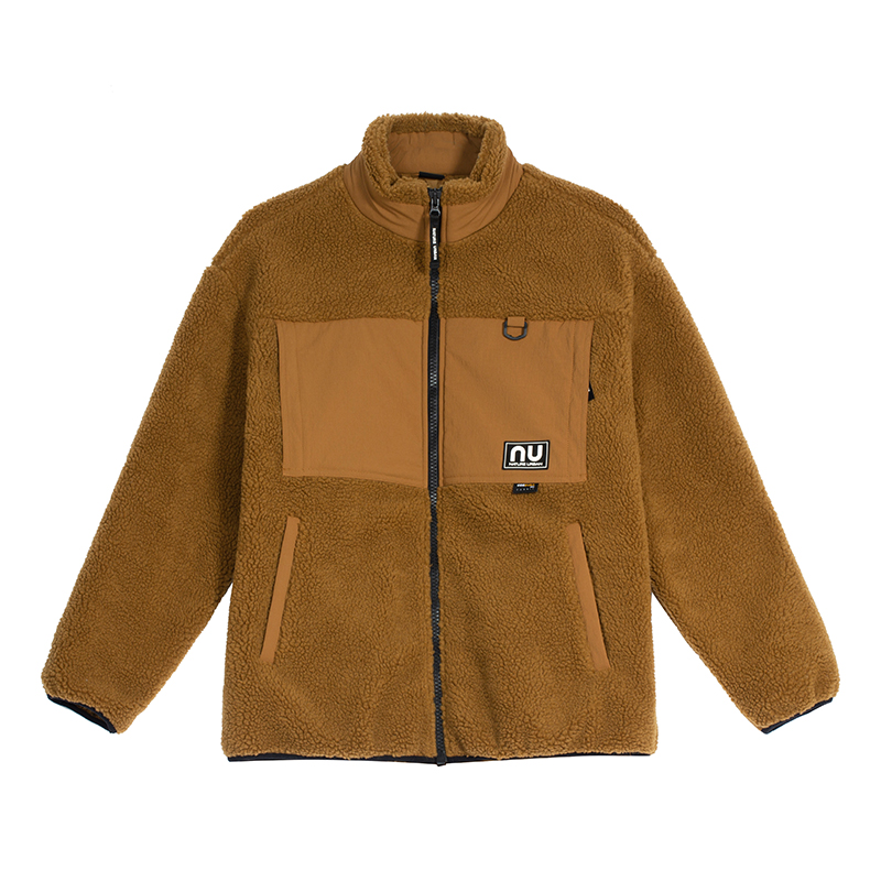 NORTHLAND Outdoor Windproof Warm Fleece Patchwork Jacket NFTBN5620S