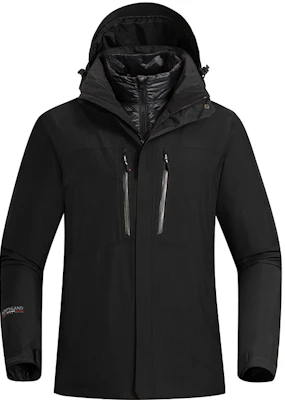 노스랜드 프로페셔널 3-in-1 방수 방풍 보온 자켓 블랙 NWJBH5522D Buy 노스랜드 프로페셔널 3-in-1 방수 방풍 보온 자켓 블랙 NWJBH5522D