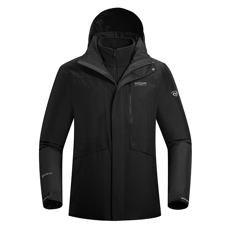 NORTHLAND Professional 3-in-1 Waterproof Windproof Detachable Fleece Jacket NWJDH5659E
