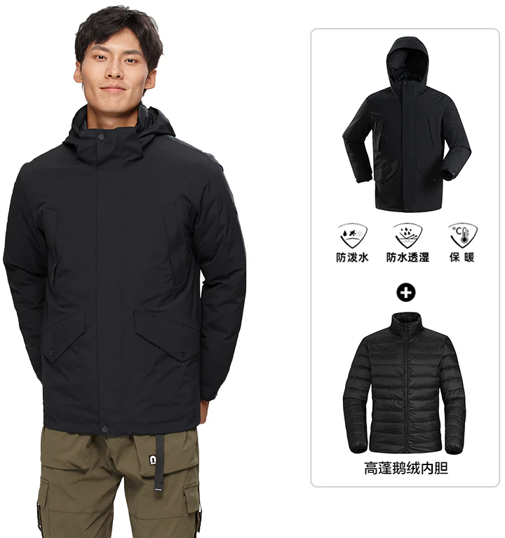 northland-professional-3-in-1-windproof-outdoor-jacket-with-down-liner-nwjct-5757-s