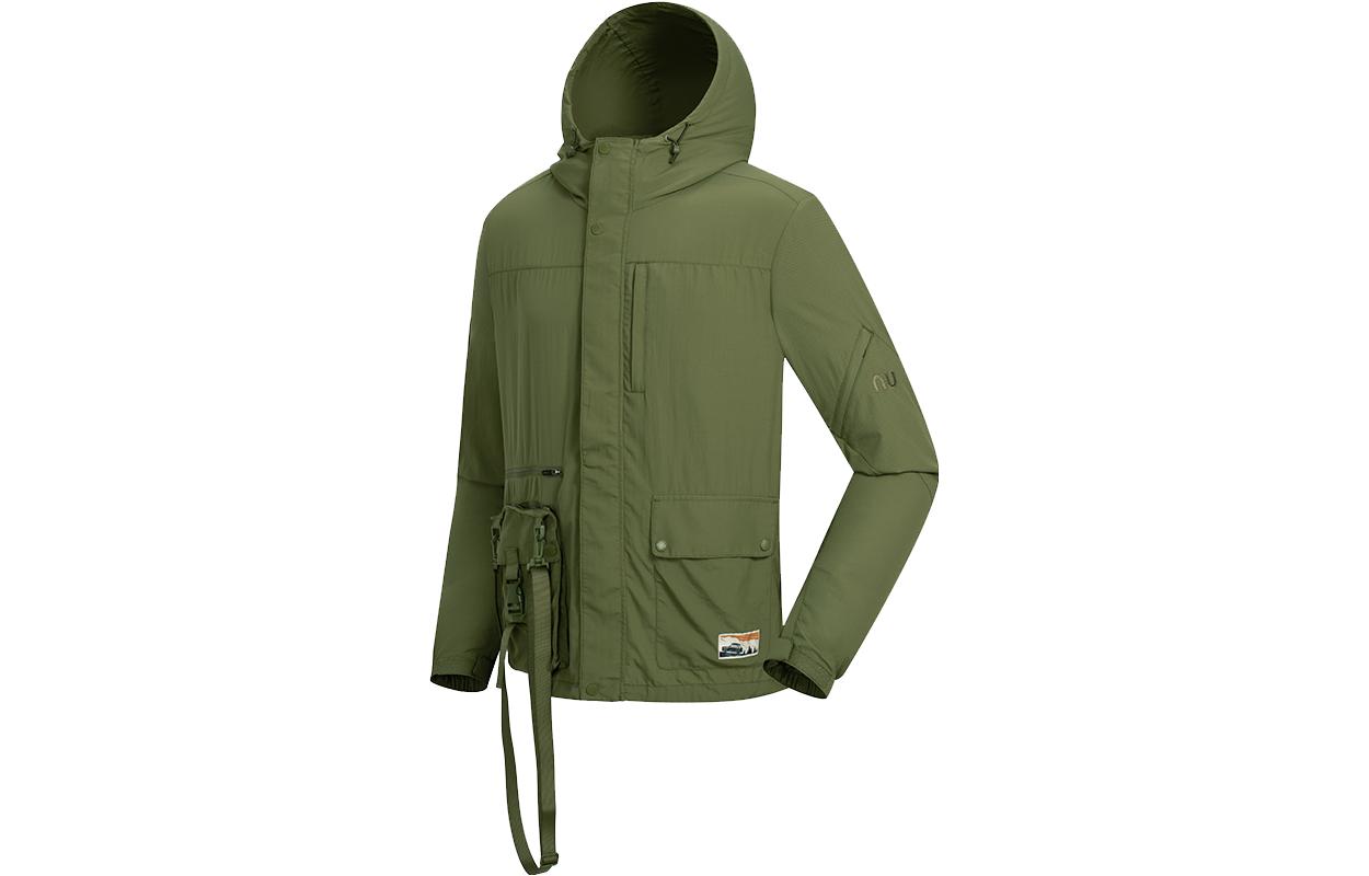 NORTHLAND PROFESSIONAL Waterproof Hooded Jacket Zircon Sand Unisex NCODN0102D