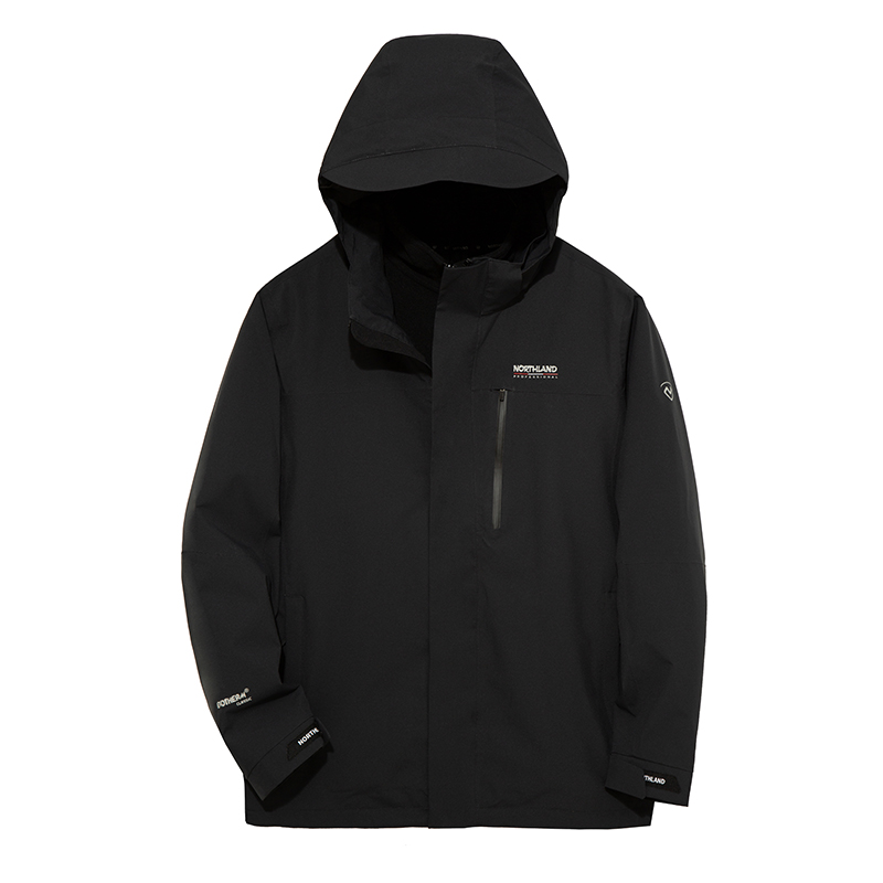 NORTHLAND Waterproof Insulated 3-in-1 Outdoor Jacket with Detachable Inner Fleece NWJDT0565E