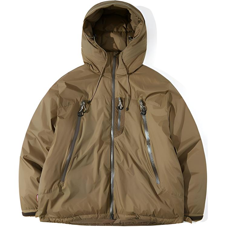 NOTHOMME Lightweight Outdoor Winter 90% White Goose Down Hooded Jacket Unisex 23M013
