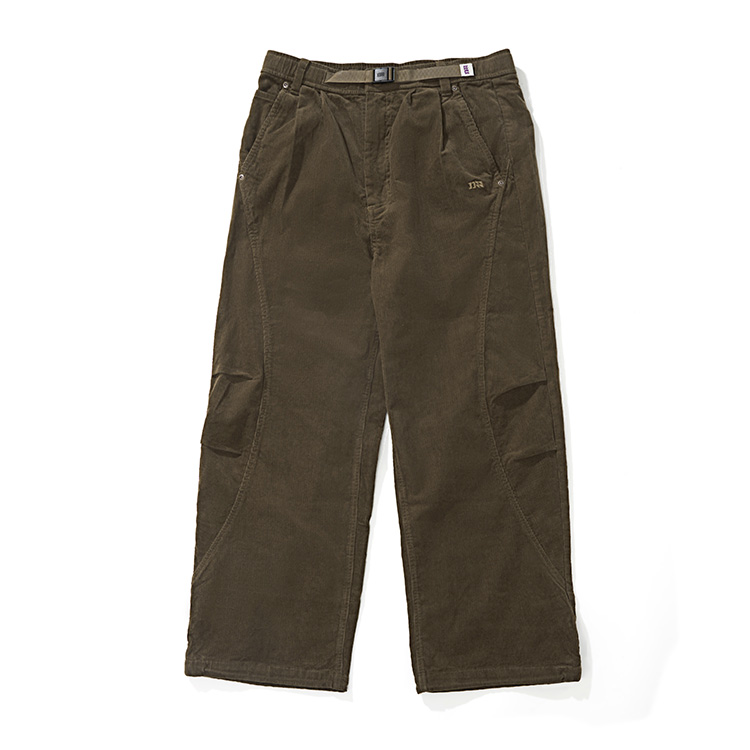 NOTHOMME Outdoor Corduroy Loose Fit Straight Pants Unisex 24NOCK007