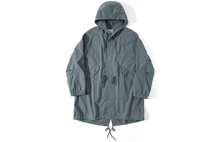 NOTHOMME Outdoor Vintage M-51 Fishtail Parka Unisex Cotton-Nylon Blend Coat 23W007
