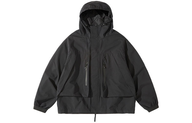 NOTHOMME Teflon Waterproof Outdoor Camping Hooded Jacket Unisex 21W027