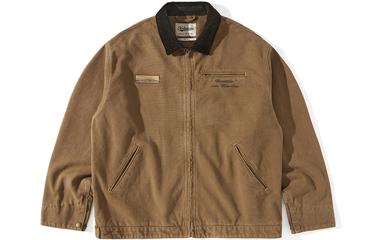 NOTHOMME Thick Canvas Vintage Corduroy Detroit Jacket Unisex 23W008