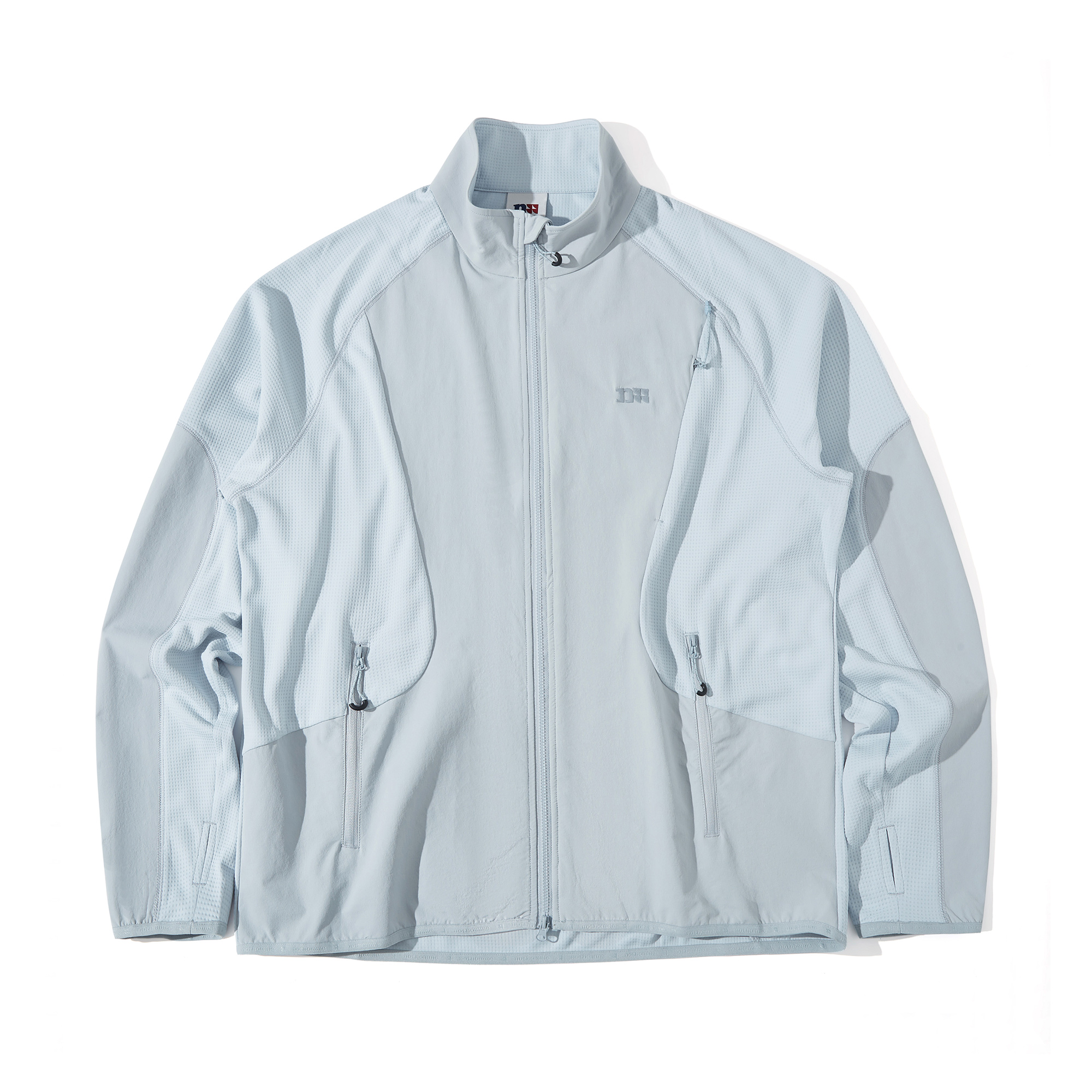 NOTHOMME Waterproof Colorblock UPF50+ Antibacterial Zip-Up Sweatshirt Unisex 24Y001