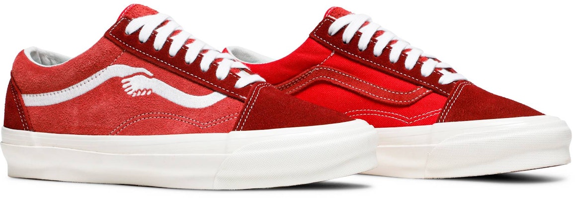 Notre x Vans Old Skool 'Rojo' VN0A4P3X2I4 Cheap Notre x Vans Old Skool 'Rojo' VN0A4P3X2I4
